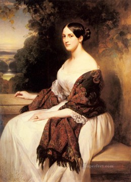 フランツ・クサヴァー・ウィンターハルター Painting - アッカーマン夫人の王族フランツ・クサヴァー・ウィンターハルターの肖像